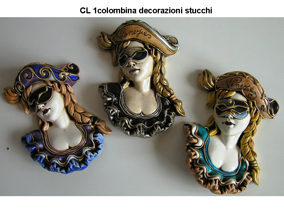 maschera in ceramica colombina