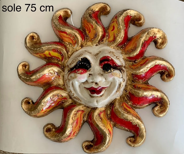sole in cartapesta diametro 75 cm