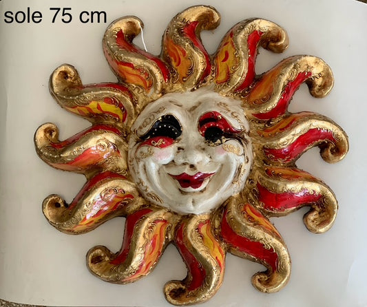 sole in cartapesta diametro 75 cm