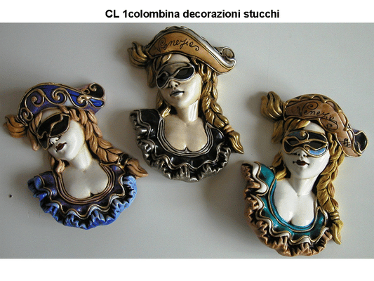 maschera in ceramica colombina