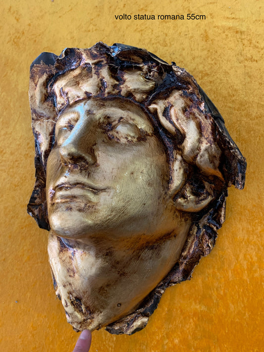 Volto Statua Romana - 55 cm